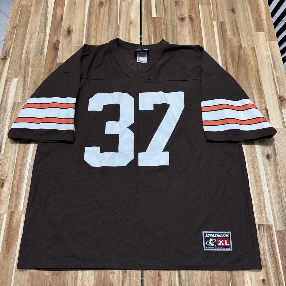 Vintage Cleveland Browns Jersey Mens XL Logo Athletic Anthony Henry NFL Y2K 37